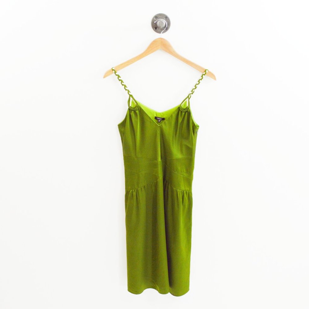 Tocca Silk Braided Straps Dress #135-219